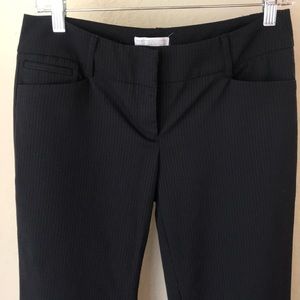 NY&CO Blue Pinstripe Dress Pants